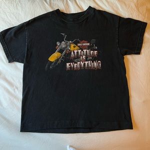 Vintage Harley Davidson Baby Tee